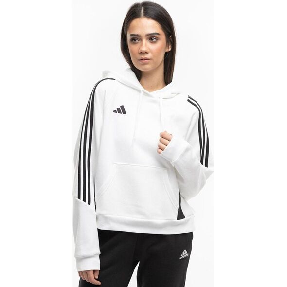 Adidas Bluza damska adidas Tiro 24 Hooded biała IR7508 M