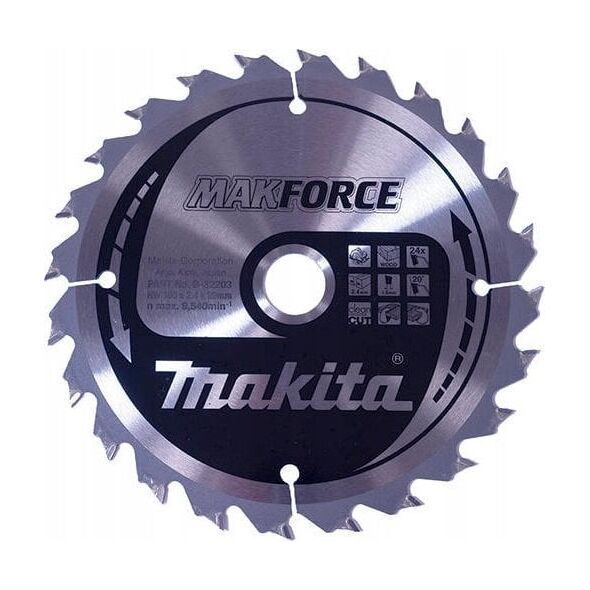 Makita MAKITA PIŁA TARCZOWA  160x20x24z MAKFORCE DREWNO