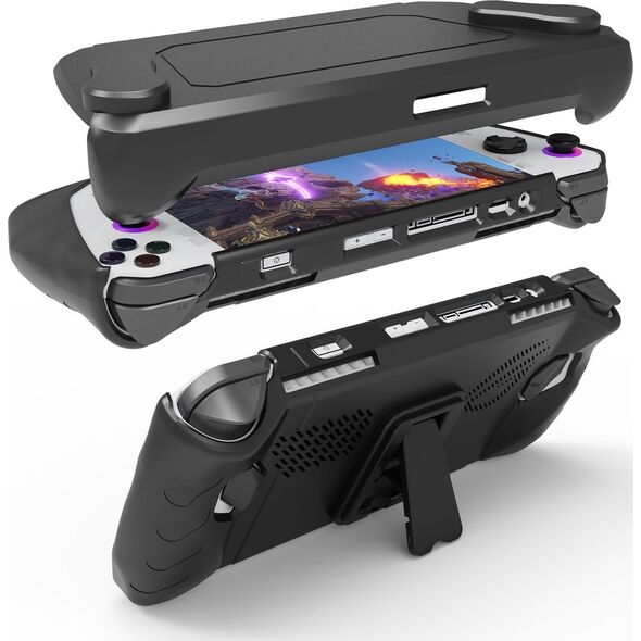 JYS Futerał Pokrowiec Etui Case Osłona 2w1 Przód Tył do Konsoli Asus Rog Ally / JYS-RA005-V3