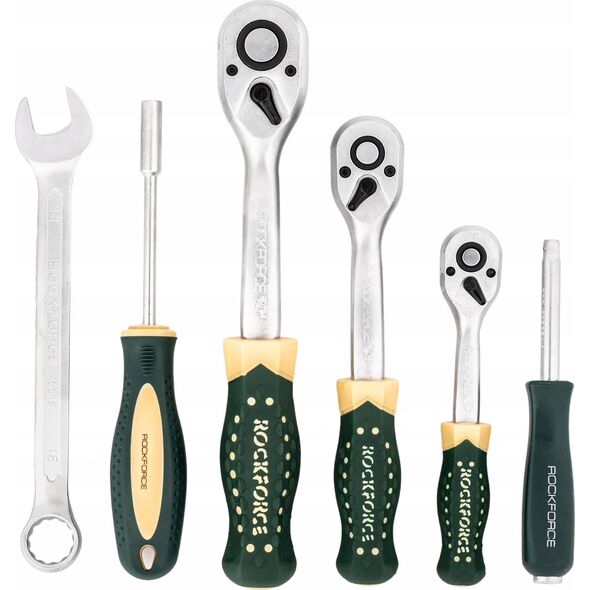 Σετ εργαλείων 216+6 τεμ. 1/4", 3/8", 1/2" (8-22mm)