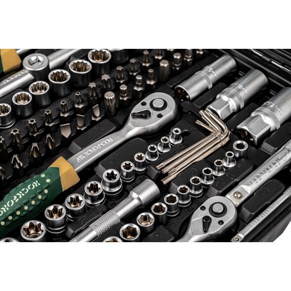 Σετ εργαλείων 216+6 τεμ. 1/4", 3/8", 1/2" (8-22mm)