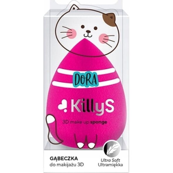KILLYS_3D Σφουγγάρι Μακιγιάζ Ultra Soft για μακιγιάζ Dora