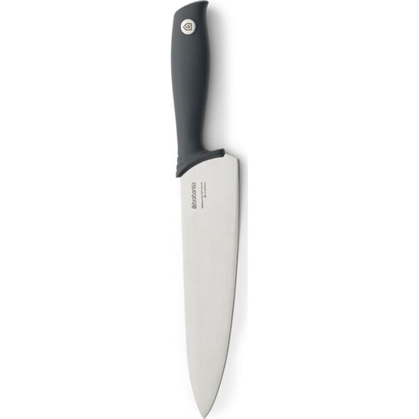 Brabantia BRABANTIA - Tasty+ - Nóż szefa kuchni 20 cm - Ciemnoszary