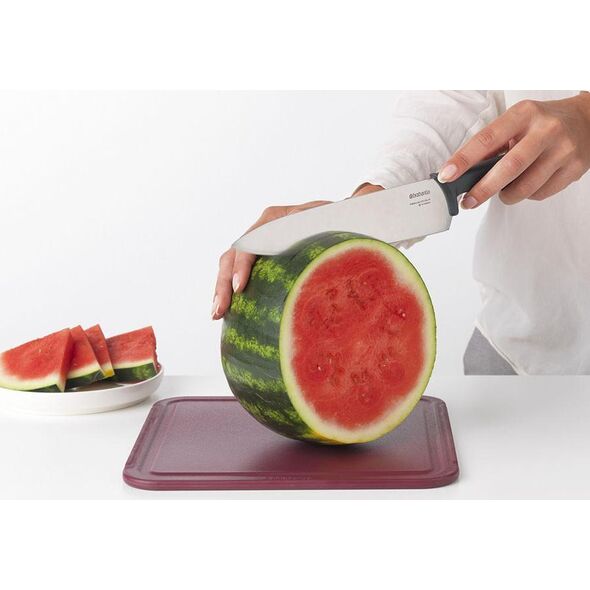 Brabantia BRABANTIA - Tasty+ - Nóż szefa kuchni 20 cm - Ciemnoszary