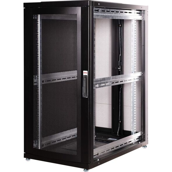 Roline ROLINE Serverschrank 48,26cm 19Zoll 26 HE 600x1000 BxT schwarz