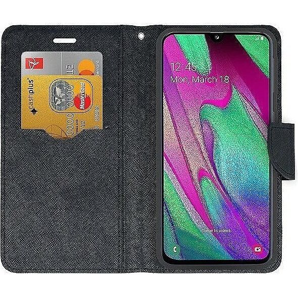 Mocco Fancy Book Case For Samsung Galaxy A42 5G Black