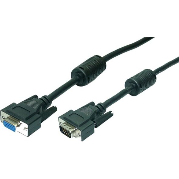 Καλώδιο VGA ST/BUμαύρο 2x
