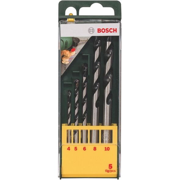 Wiertło Bosch walcowe 10 5 6 8 4mm 5szt. (2607019444)
