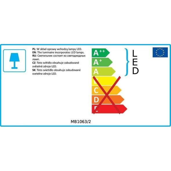 Kinkiet Italux Kendra MB1063/2