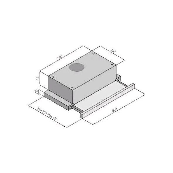 Okap Schlosser RH15BL
