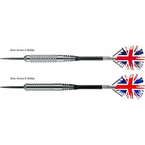 Harrows Harrows Rzutki Steeltip Silver Arrows 18 g