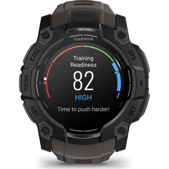 Garmin Instinct 3 AMOLED 50mm Μαύρο (010-03020-00)