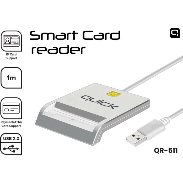 Quick QR-511 Smart ID Card reader USB