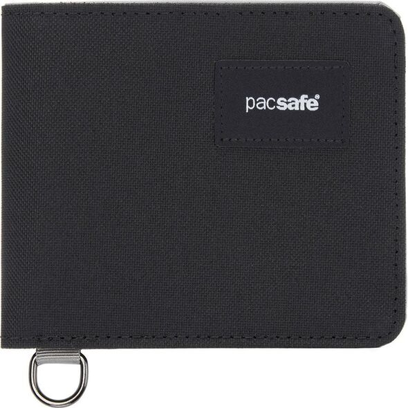 Portfel mały RFID Pacsafe - czarny