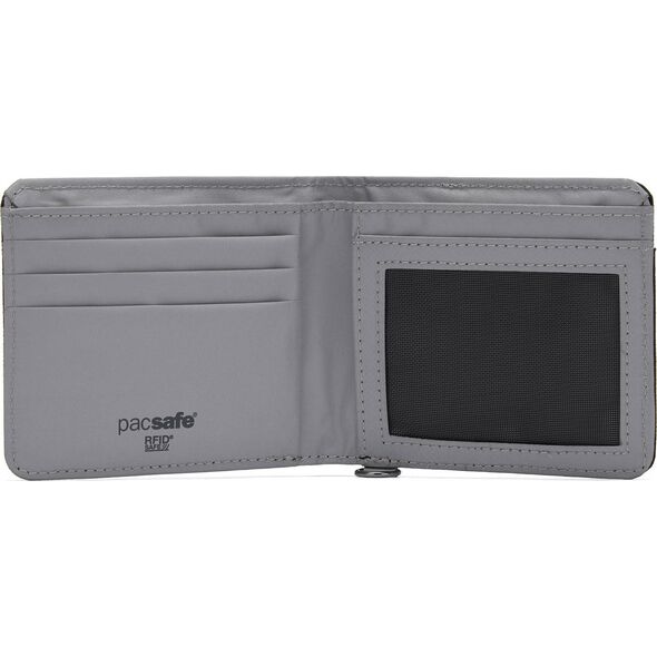 Portfel mały RFID Pacsafe - czarny