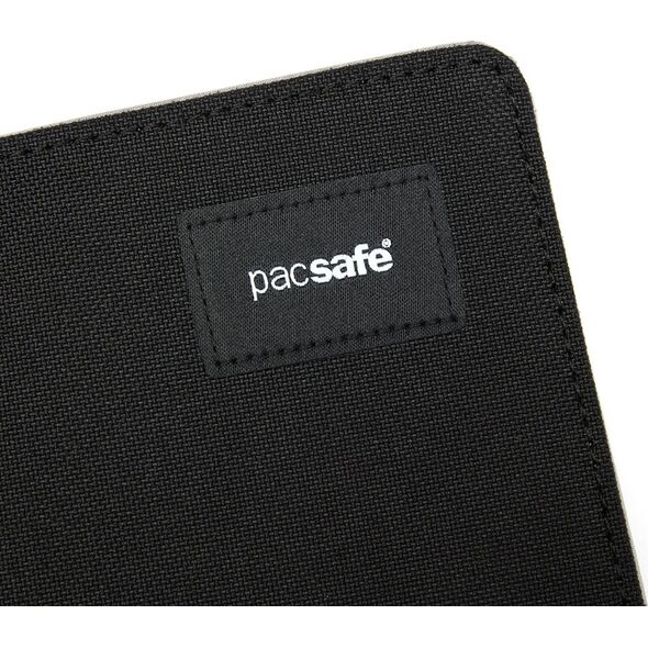 Portfel mały RFID Pacsafe - czarny