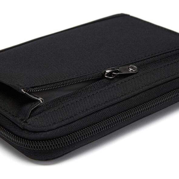 Portfel męski duży RFID Pacsafe - czarny