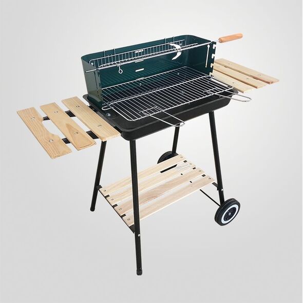 Mirpol W-99244 Grill ogrodowy węglowy 29 cm x 48 cm