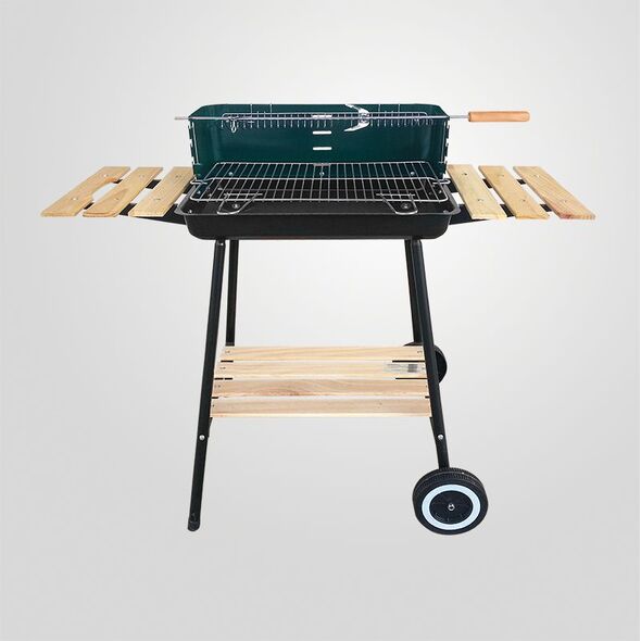 Mirpol W-99244 Grill ogrodowy węglowy 29 cm x 48 cm