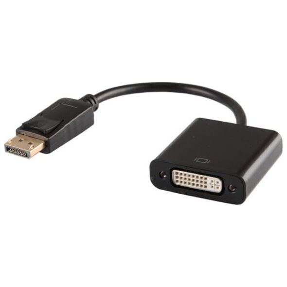 Adapter AV Savio DisplayPort - DVI-I czarny (CL-91)