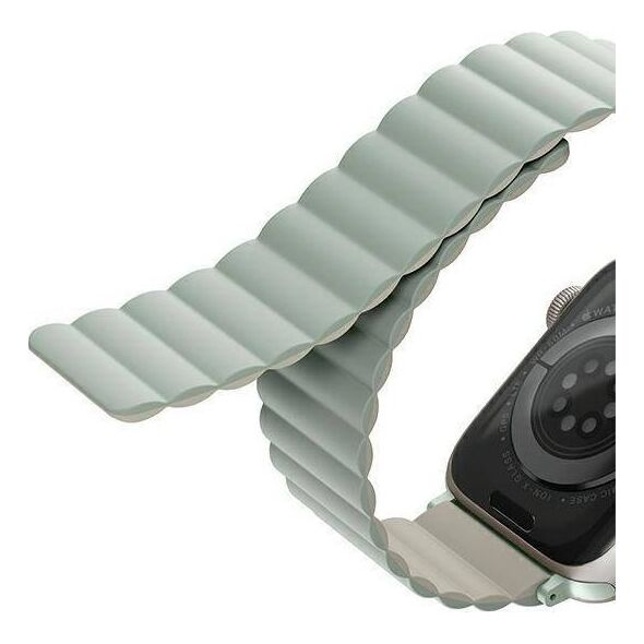 Uniq Pasek UNIQ Revix Apple Watch 4/5/6/7/8/SE/SE2 40/41mm Reversible Magnetic zielony-beżowy/sage-beige