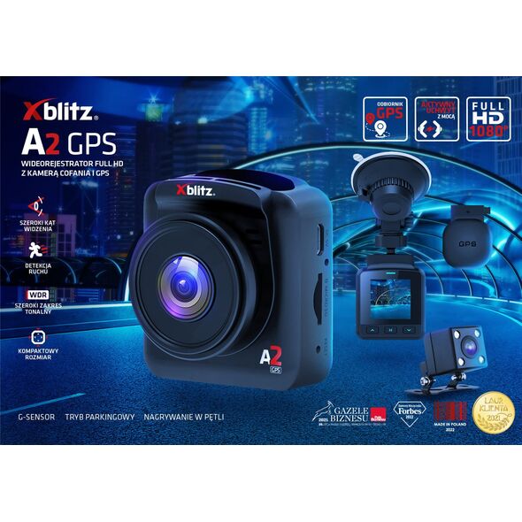 Wideorejestrator Xblitz A2 GPS