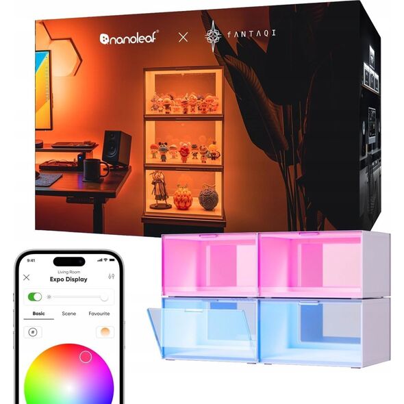 Nanoleaf Nanoleaf x Fantaqi EXPO Smart Screens Case Starter Kit (4 Pack) Nanoleaf | 14396848 4897105337041