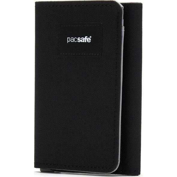 Portfel składany RFID Pacsafe  - czarny
