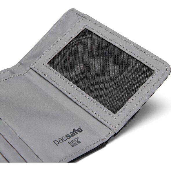 Portfel składany RFID Pacsafe  - czarny