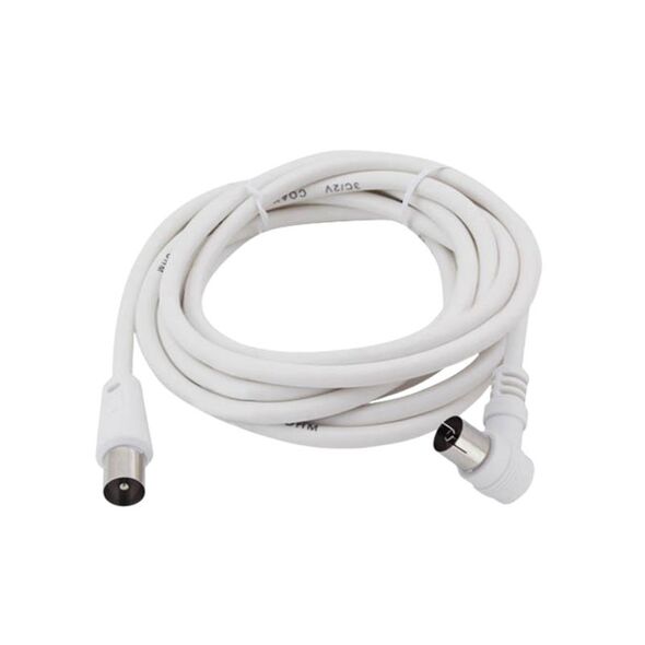 Καλώδιο Κεραίας RF GSC M/F με Γωνία 1.5m Λευκό 8433373029705 8433373029705 έως και 12 άτοκες δόσεις