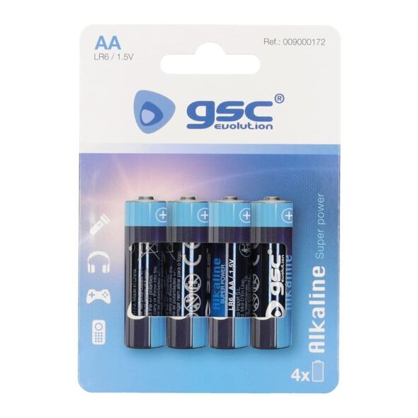 Μπαταρία Alkaline GSC Evolution AA LR06 (4 τεμ.) 8436039201729 8436039201729 έως και 12 άτοκες δόσεις