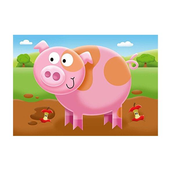 Ravensburger Ravensburger 7302 Moja pierwsza łamigłówka na farmie Puzzle - 2, 3, 4 i 5 szt.
