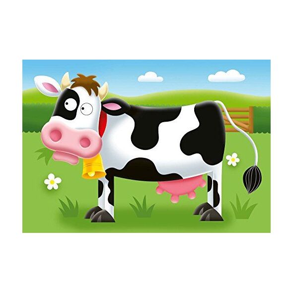 Ravensburger Ravensburger 7302 Moja pierwsza łamigłówka na farmie Puzzle - 2, 3, 4 i 5 szt.