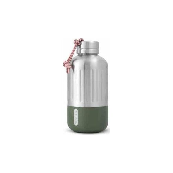 Black & Blum Butelka stalowa EXPLORER 650 ml, oliwkowa / Black+Blum