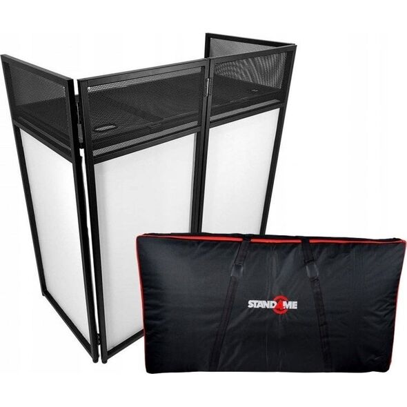 STAND4ME DJ PARAWAN XL stół ekran BK/WH DJ SCREEN