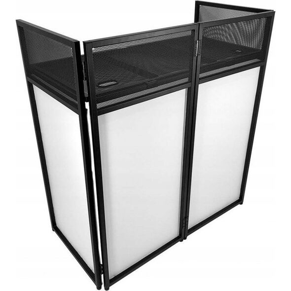STAND4ME DJ PARAWAN XL stół ekran BK/WH DJ SCREEN
