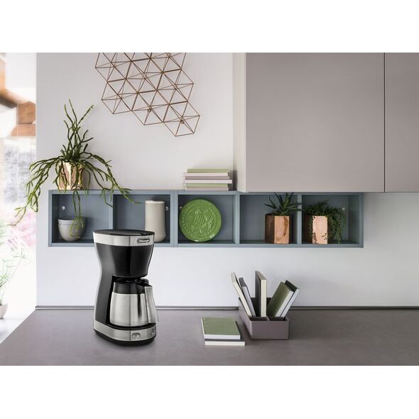 Ekspres przelewowy DeLonghi ICM 16710 Srebrny