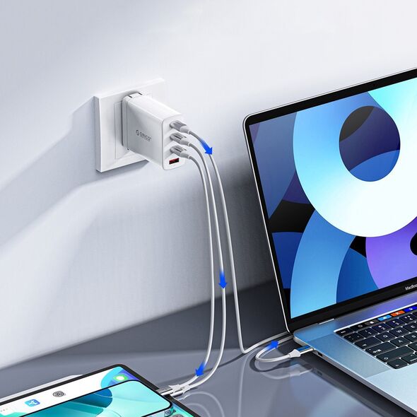 Καλώδιο USB-C σε USB-C 1m 5A 100W - λευκό