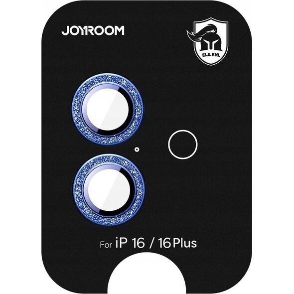 Προστατευτικό γυαλί JOYROOM JR-MSF0300 για φακούς iPhone 16/16 Plus - μπλε