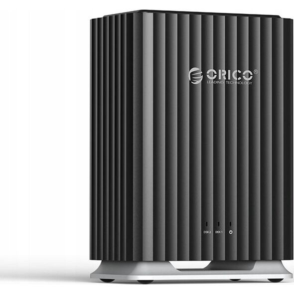 Περίβλημα δίσκου για 2 δίσκους 2,5" HDD/SSD / 3,5" HDD (Direct Attached Storage) - μαύρο