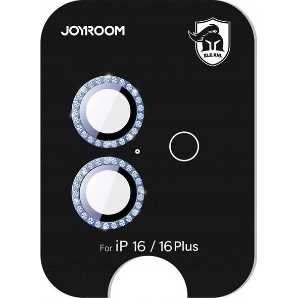 Προστατευτικό γυαλί JOYROOM JR-MSJ0273 για φακούς iPhone 16/16 Plus - μπλε