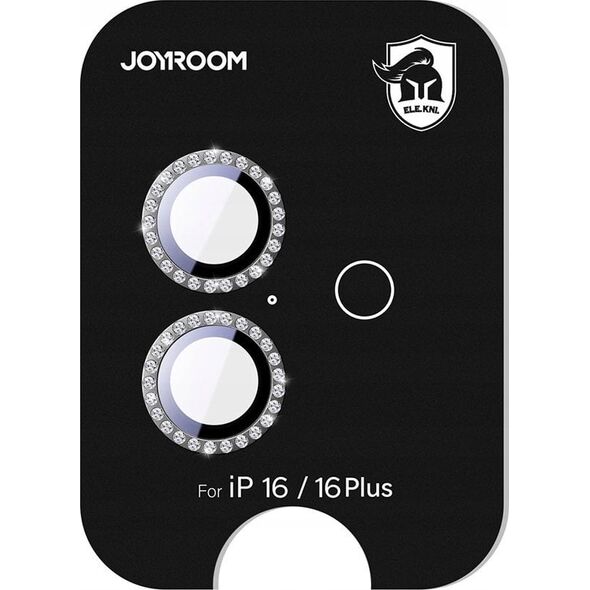 Προστατευτικό γυαλί JOYROOM JR-MSJ0271 για φακούς iPhone 16/16 Plus - μαύρο