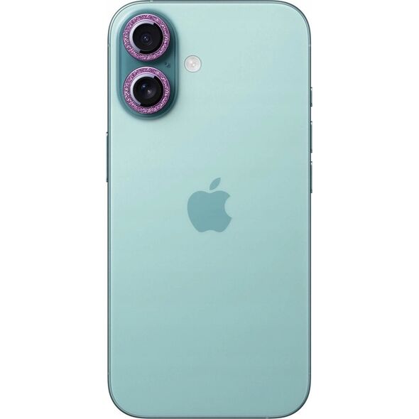 Προστατευτικό γυαλί JOYROOM JR-MSF0302 για φακούς iPhone 16/16 Plus - ροζ