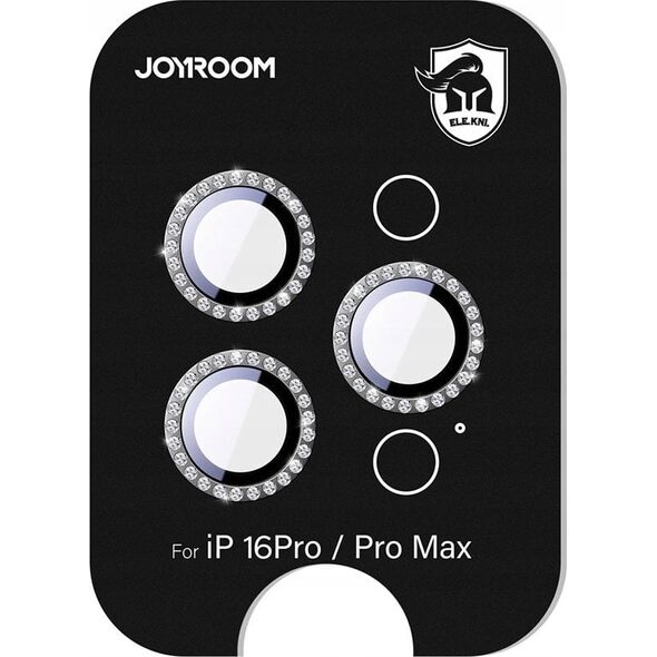 Προστατευτικό γυαλί JOYROOM JR-MSJ0307 για φακούς iPhone 16 Pro/16 Pro Max - μαύρο