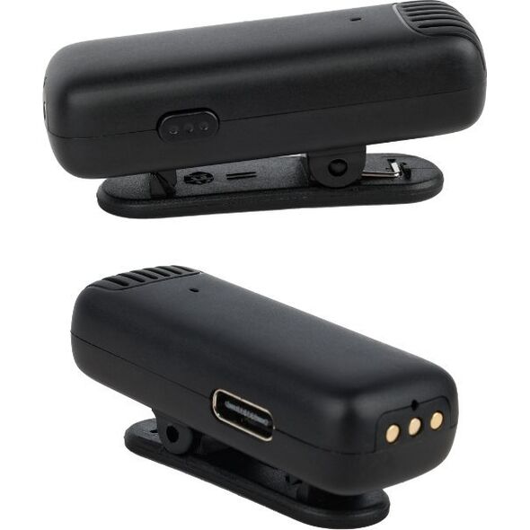 Mikrofon DNA DNA ICM1 zestaw do nagrywania dźwięku na smartfon 2x mikrofon bezprzewodowy krawatowy odbiornik USB-C adapter Lightning