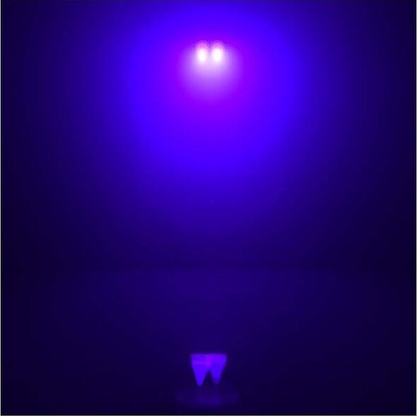 LIGHT4ME TURBO FLOWER efekt disco LED PAR UV kula laser stroboskop