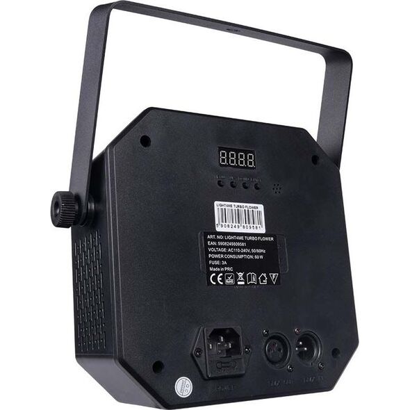 LIGHT4ME TURBO FLOWER efekt disco LED PAR UV kula laser stroboskop