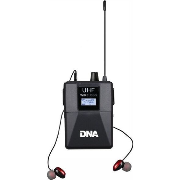 PROFESJONALNY DOUSZNY ODSŁUCH BEZPRZEWODOWY STEREO NA SCENĘ UHF BODYPACK