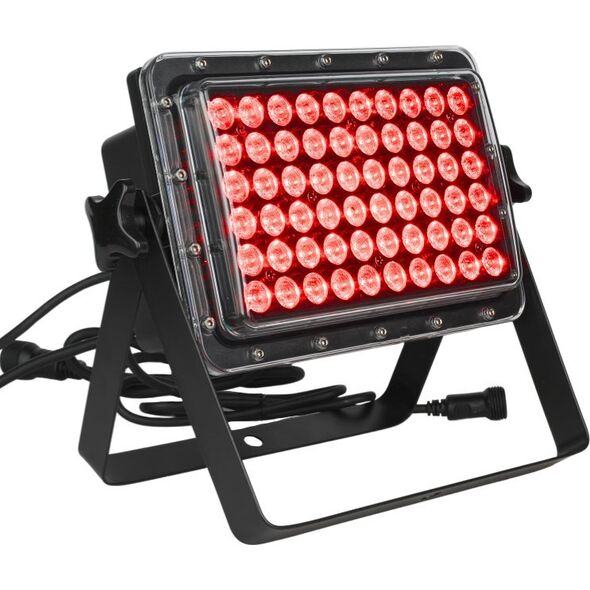 LIGHT4ME IP PAR 360 reflektor sceniczny efekt świetlny oświetlenie zewnętrzne IP68 60x1,5W LED RGB