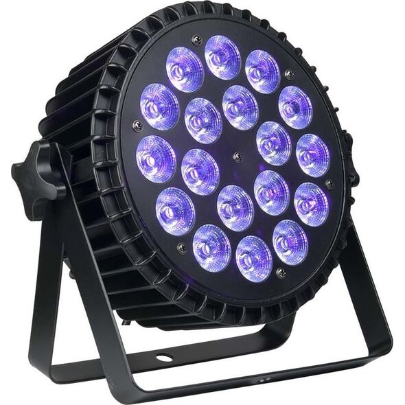 LIGHT4ME ALU QUAD PAR 18x6W RGBW reflektor sceniczny LED